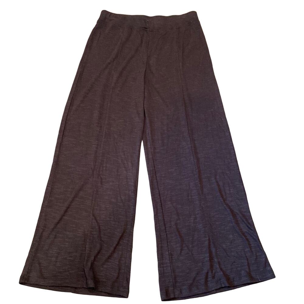 SOFT SURROUNDINGS Brown Melange Wide Leg Lounge Pants M